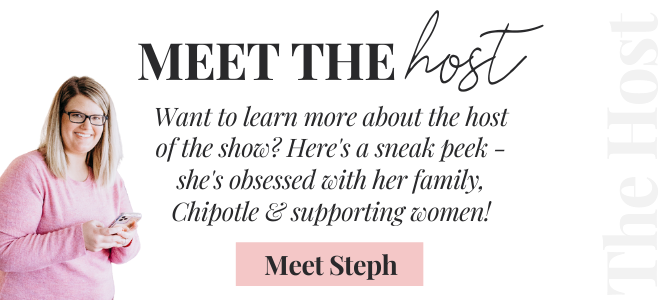 meet the host of the behind their business podcast, steph blake
